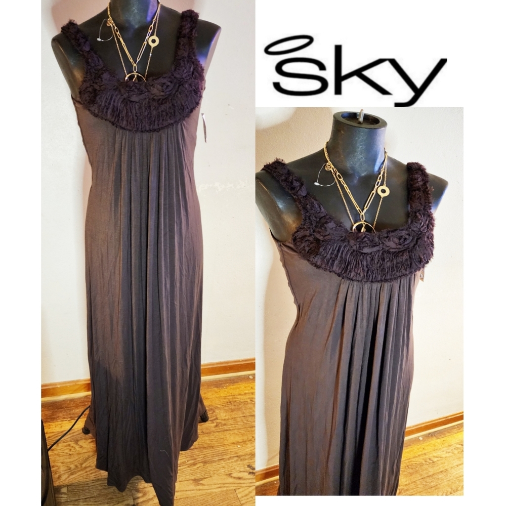 Sky maxi dress.   Sz Med